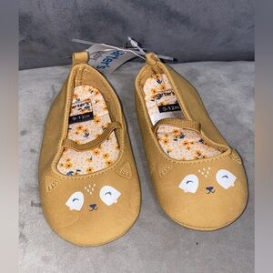 Carter's Baby Bear Face Shoes